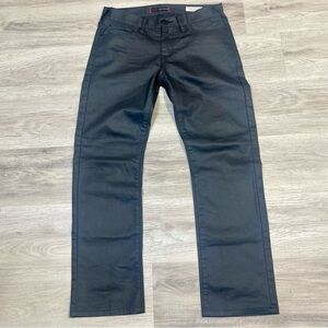 Guess Men's Waxed Matte Black Straight Denim sz 31